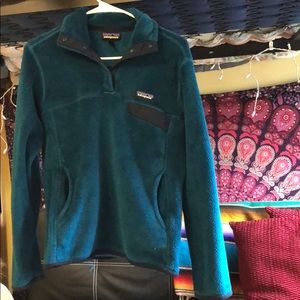 SPRING SALE!! Deep Teal Patagonia Pullover